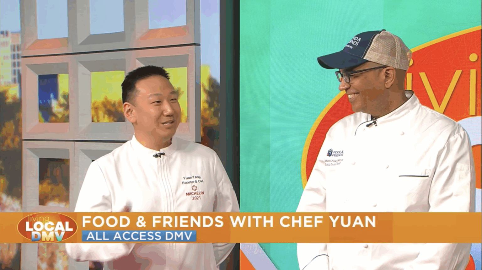 Chef Rasheed and Chef Tang Talk Chef's Best on Living Local DMV - Food ...